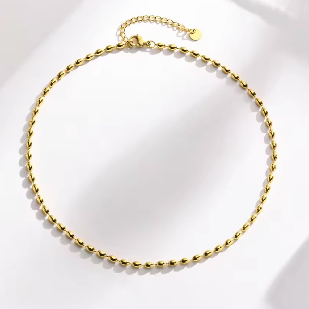 14k Gold Filled Elegant Beaded Necklace